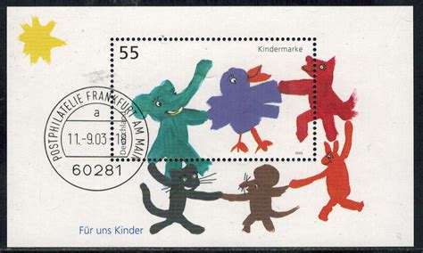 Bund Block 64 Ersttagsstempel Briefmarken Brd Berlin De