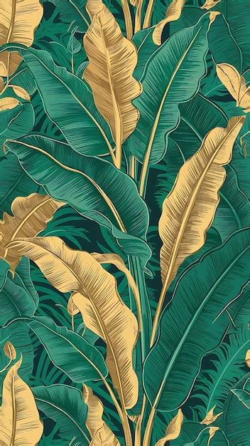 Tropical Leaf Wallpaper Luxury Nature Leaves Pattern Design Wallpaper