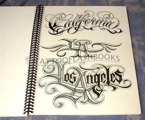 Boog Name Game Tattoo Script Lettering Gangster Book Ebay