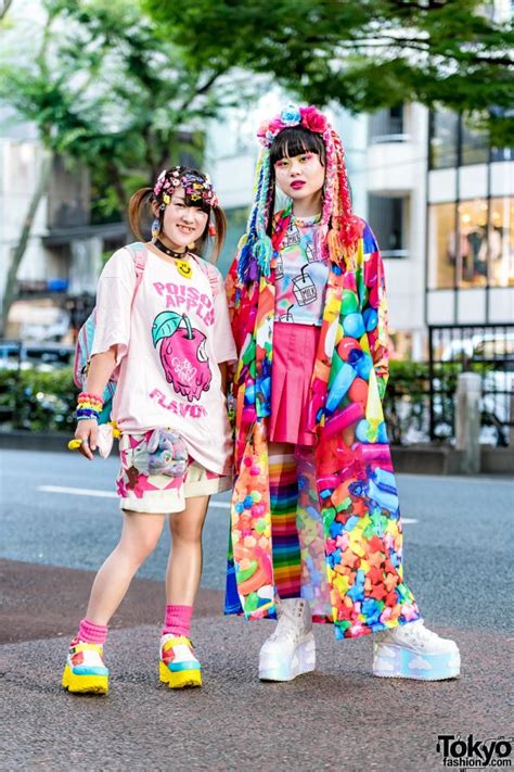 Kawaii Harajuku Street Styles W Acdc Rag Listen Flavor Super Lovers