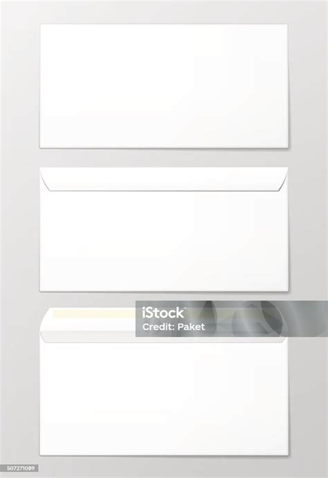 Blank Envelopes Stock Illustration - Download Image Now - Brochure ...