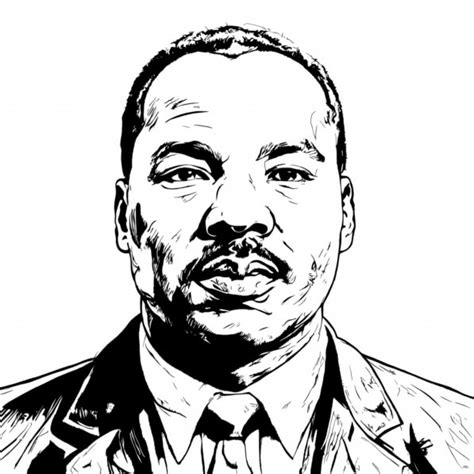 Download Black And White Portrait Of A Man Coloring Pages Online