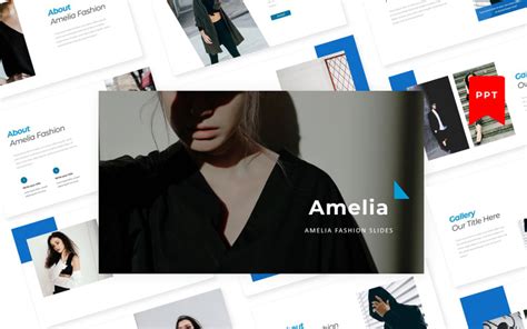 Amelia Fashion Powerpoint Template 236146 Templatemonster