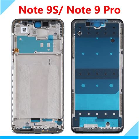 Front Frame For Xiaomi Redmi Note 9 Pro Screen Supporting Bezel Chassis