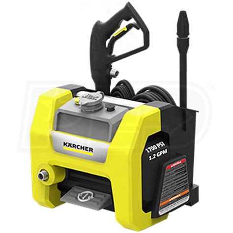 Karcher K1700 Cube 1700 PSI Electric Cold Water Pressure Washer