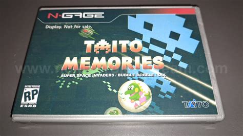 Taito Memories Nokia N Gage Nokia Project Dream