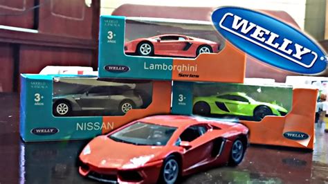 Carros Welly Unboxing En Espa Ol Youtube