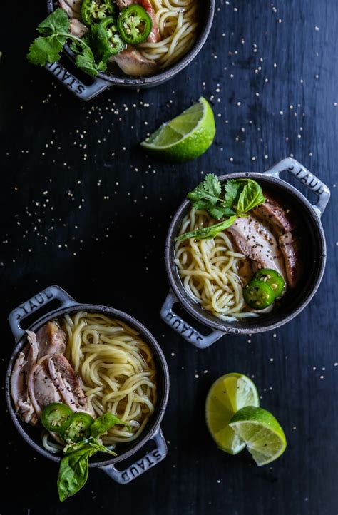 Easy Vietnamese Chicken Noodle Bowl