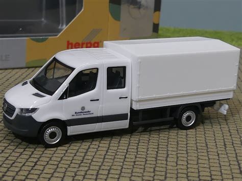 Modellspielwaren Reinhardt Herpa Mb Sprinter Doppelkabine