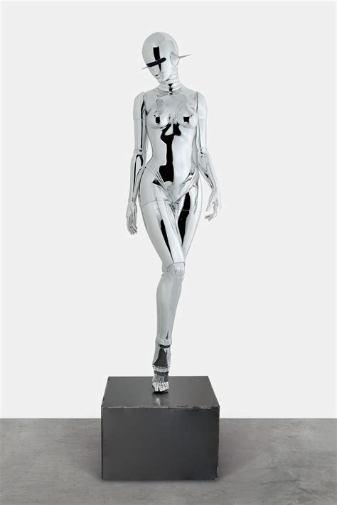 Hajime Sorayama 空山基 Sexy Robot Walking In The Space 性感機器人 漫游太空