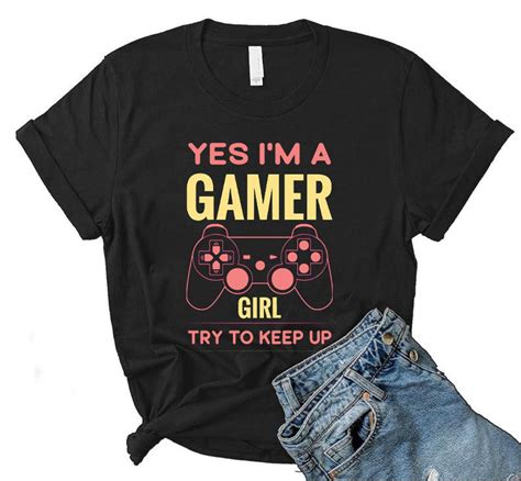 Gamer Girl Stuff Ts For Teens Funny Video Gaming T Etsy