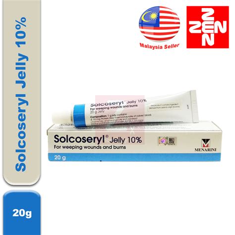 Zen Pharmacy | Solcoseryl Jelly 10% 20g