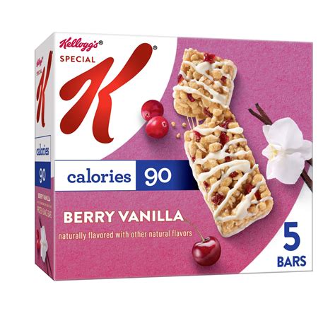 Kelloggs Special K Berry Vanilla Protein Snack Bars 44 Oz Shop