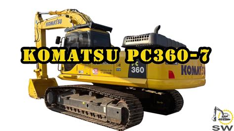 Used Komatsu Excavator Pc380 7 Pc360 7 Komatsu Digger 36 Tons