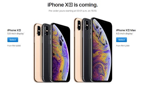 Harga Iphone Xs Xs Max And Xr Di Malaysia Budak Bandung Laici