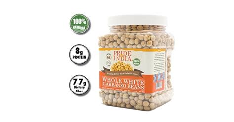 Pride Of India Indian Whole White Garbanzo Beans Mm