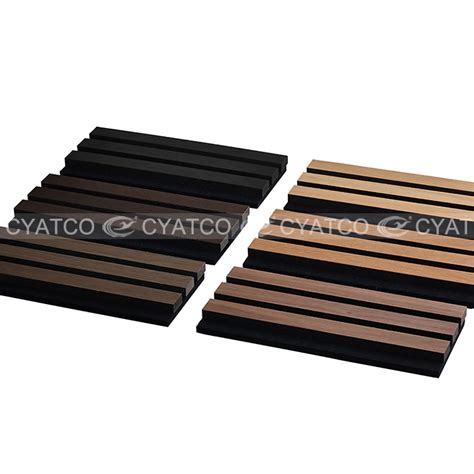 Acoustic Slat Panels Smoked Oak Wall Panelling Cyatco Akupanel Custom