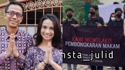 Heboh Demo Tolak Bongkar Makam Vanessa Angel Doddy Singgung Kebenaran