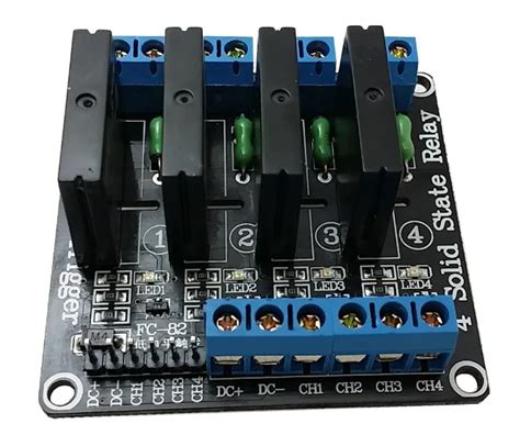 Aliexpress Buy 4 Channel 5V High Level Solid State Relay Module