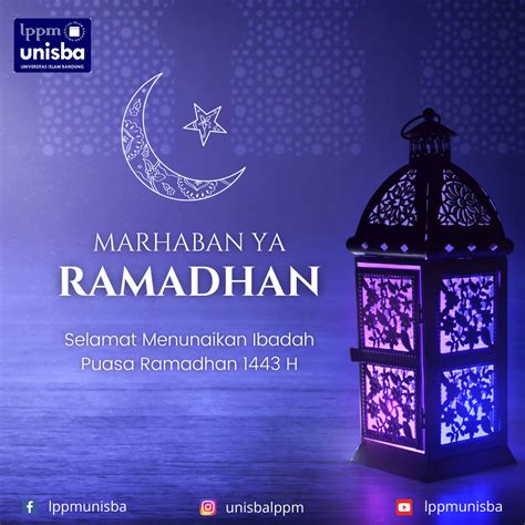 Marhaban Ya Ramadhan Lppm Unisba