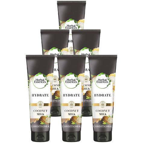 Herbal Essences Biorenew Coconut Milk Hydrating Hair Conditioner Case Of 6 X 180ml Wilko