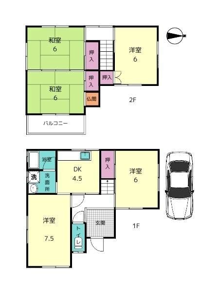 近鉄橿原線尼ヶ辻駅まで徒歩28分 5dkの賃貸情報【スマイティ】 問い合わせ番号：29 365722574