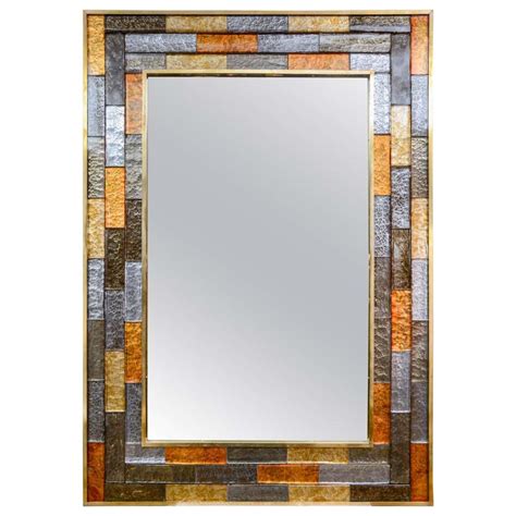 Highline Murano Glass Mirror For Sale At 1stdibs