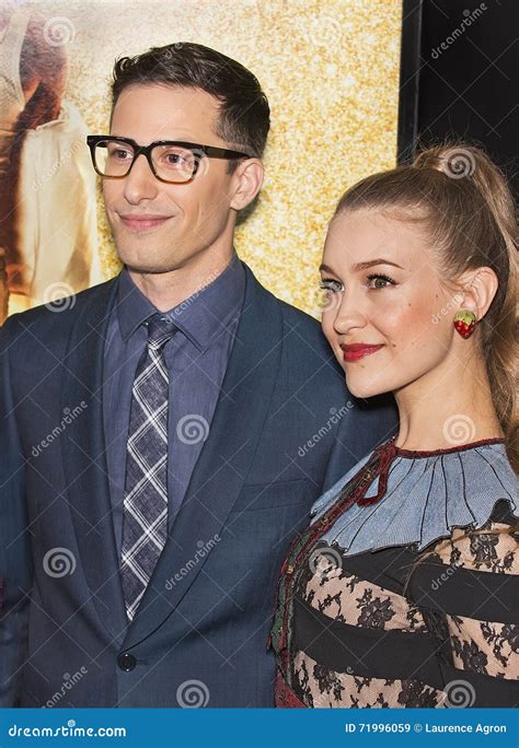 Andy Samberg And Wife Joanna Newsom Editorial Stock Image Image Of