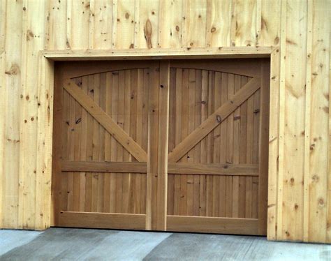 Solid Wood Garage Doors | Nickb s Building Supply, Inc.