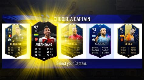 Highest Rated Epl Draft Challenge Fifa Ultimate Team Youtube