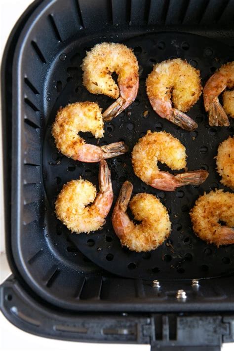 Air Fryer Coconut Shrimp Recipe With Dipping Sauce The Forked Spoon