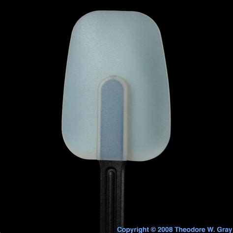 Silicone spatula, a sample of the element Silicon in the Periodic Table