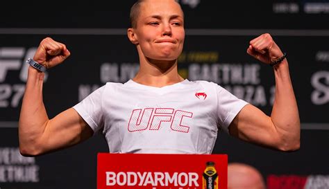 Rose Namajunas Ufc 274 Ceremonial Weigh Ins Mma Junkie