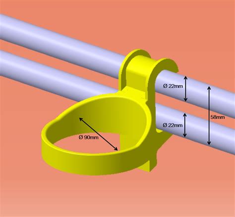 Archivo Stl Soporte Para Secador De Peloobjeto Imprimible En D Para