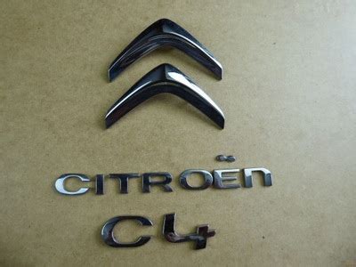 EMBLEMAT LOGO ZNACZEK KLAPY CITROEN C4 PICASSO II 10658643568