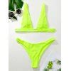 Emmiol Free Shipping High Waist Strap Bikini Set Blue L In Bikini Sets Online Store EMMIOL
