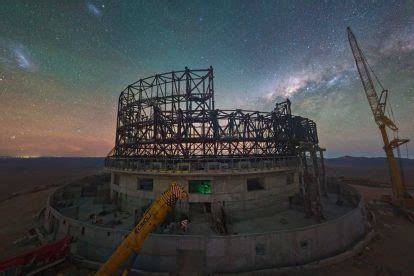 Halbzeit F R Das Gr Te Teleskop Der Welt Extremely Large Telescope