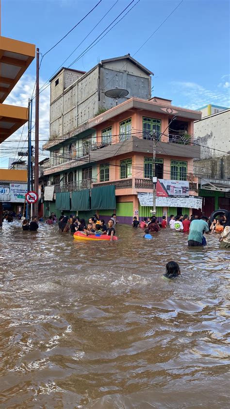 Enam Kecamatan Dilanda Banjir Dan Ribuan Rumah Terendam Air Berdasarkan