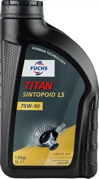 SINTOP LS 75W90 1L - FUCHS TITAN SINTOPOID LS OLEJ PRZEKŁADNIOWY 75W90 ...