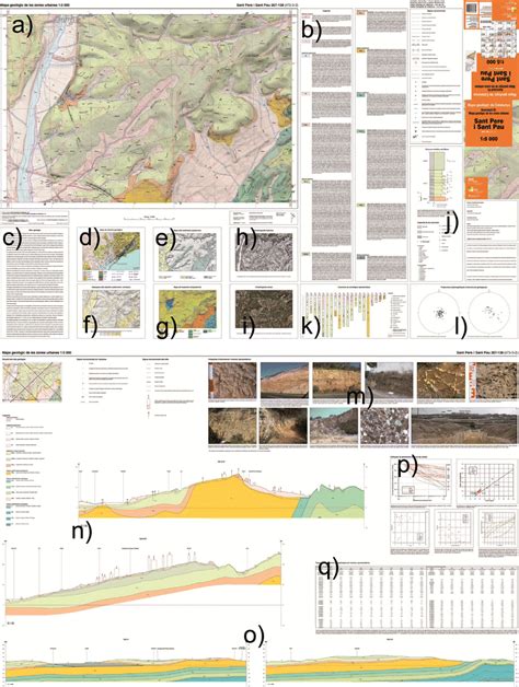 Example Of A Printed Map Sheet Of Tarragonas Urban Area The 267138