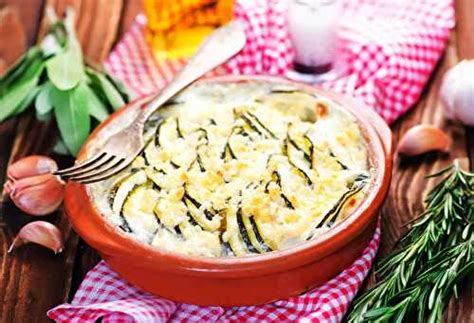 Gratin Courgette Fromage Blanc Un Délicieux Plat Au Four De Pomme De