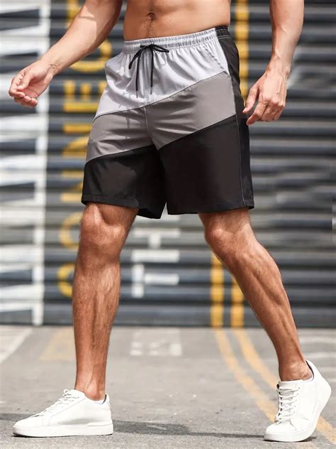 Mens Loose Shorts Activewear Drawstring Quick Dry Color Temu Australia