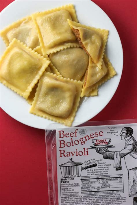 Trader Joe S Beef Bolognese Ravioli