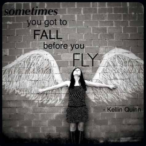 Sometimes You Have To Fall Before You Can Fly