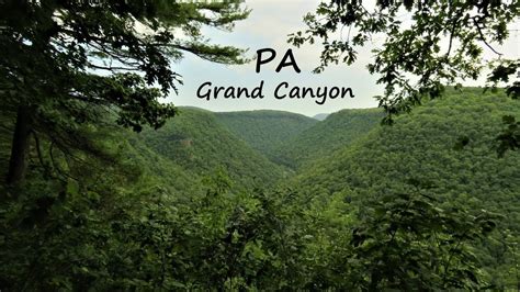 The Rim Trail Colton Point State Park Pa Youtube