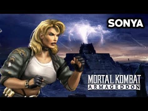 Mortal Kombat Armageddon Sonya Arcade Max Difficulty Youtube