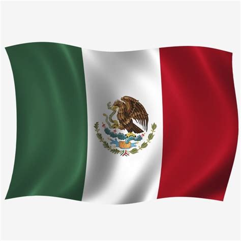 Mexico Wave Flag Mexican Flags Flag Mexico Flag