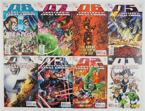 Countdown To Final Crisis 1 51 VF NM Complete Series Justice League