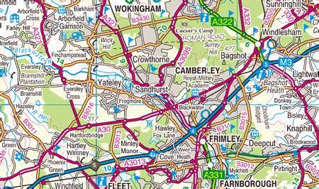 Camberley Reel Club Maps & Directions