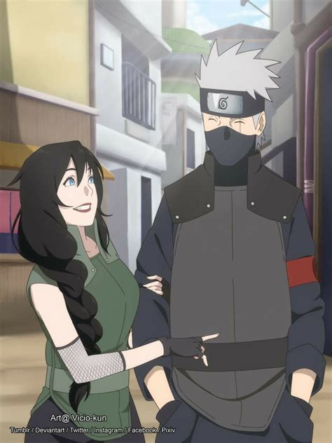 Kakashi Hatake And His Lover ♥♥♥ Beautiful Couple Love 6thhoakge